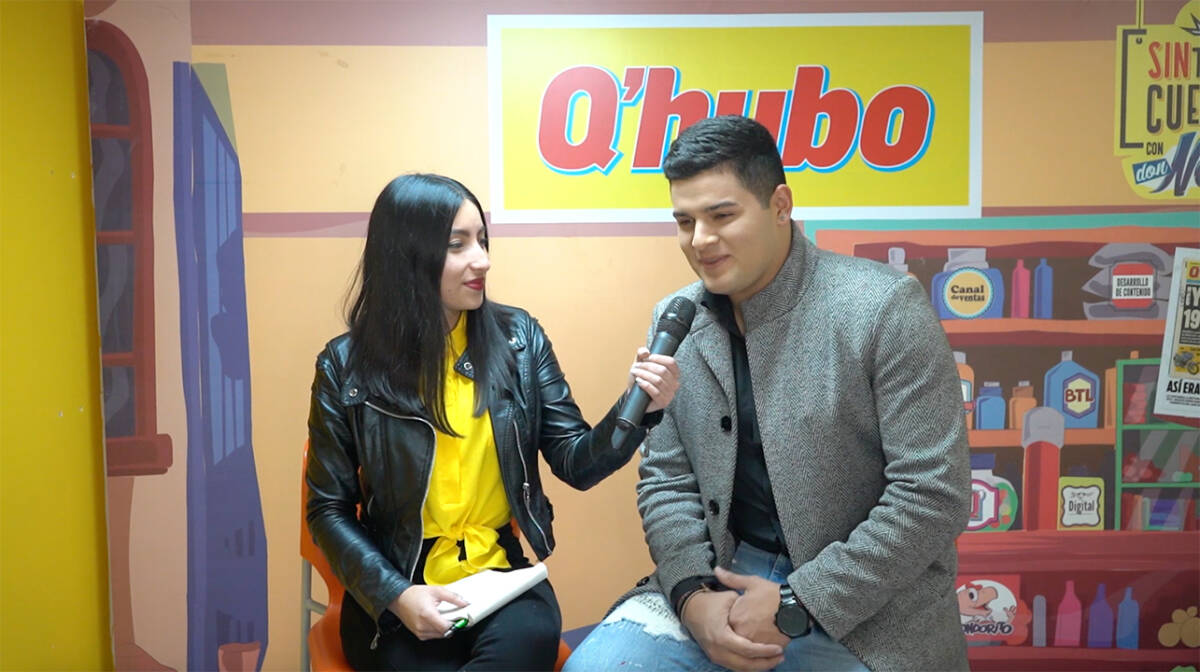 ENTREVISTA: La 'Borracha' que tiene entusiasmado a Kristian Camilo El cantante de música popular Kristian Camilo le reveló a Q'hubo que está muy contento y entusiasmado por su nuevo lanzamiento musical.