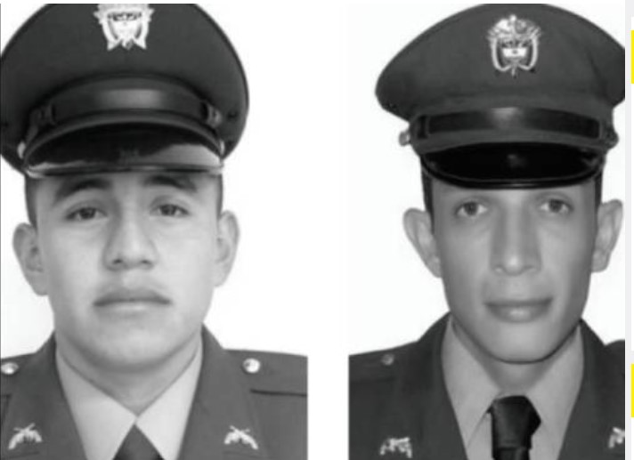 Los dos policías que murieron en el atentado de Antioquia El corregimiento de San Félix, en el municipio de Bello, en Antioquia, fue el escenario en el que se presentó un nuevo ataque contra la Fuerza Pública. La detonación de una granada cobró la vida de dos policías.