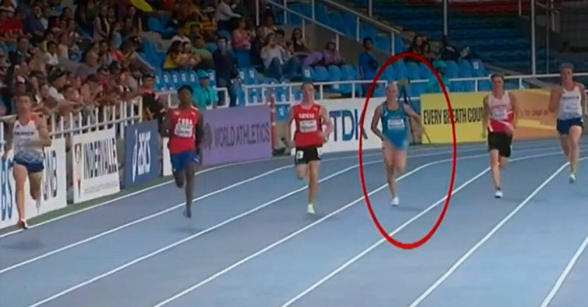 A deportista se le salieron las partes íntimas en pleno Mundial de Atletismo A pesar de eso, al solucionar el inconveniente, el italiano logró remontar, pero segundos después algo inesperado pasó y sus genitales se salieron de la pantaloneta, y sus partes íntimas quedaron expuestas ante la mirada de todo el público.