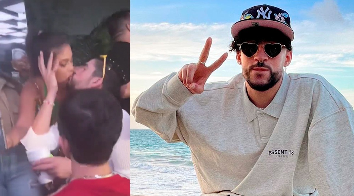 Bad Bunny le dio un apasionado beso a una fan 9 Bad Bunny le dio un apasionado beso a una fan Bad Bunny al parecer lleva una vida como la que narra en su canción 'Tití me preguntó', pues recientemente se le vio dándole un apasionado beso a una de sus fans.