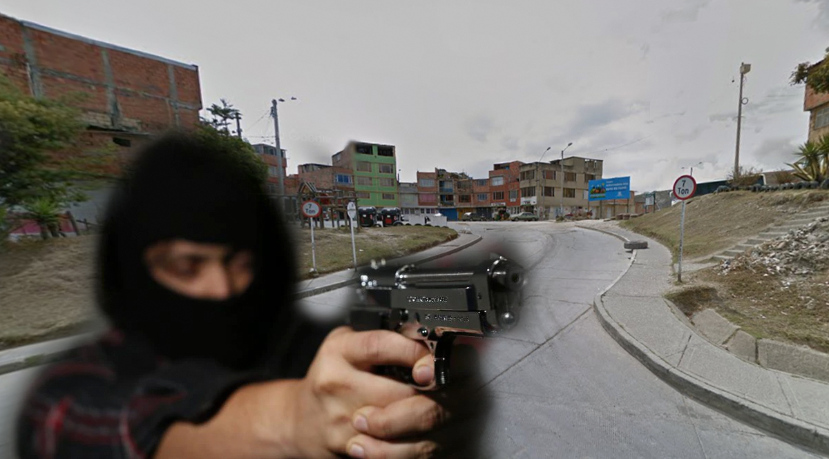 Balacera en el sur de Bogotá deja dos muertos y un herido Pasado el mediodía del lunes se registró un hecho violento en la localidad de Ciudad Bolívar, que dejó a dos personas muertas y una herida.