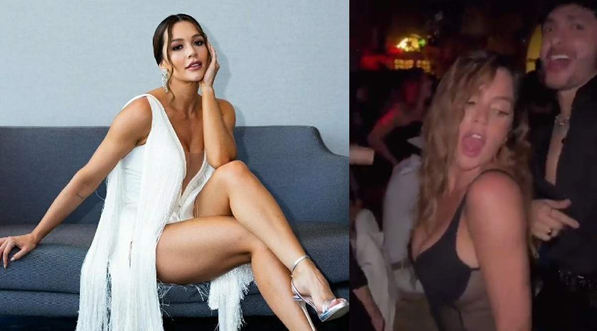La borrachera de Lina Tejeiro, otra vez, en bar de Luisa Fernanda W La actriz Lina Tejeiro, volvió a ser tendencia en redes sociales luego de asistir al evento que realizó Luisa Fernanda W y su pareja, el cantante Pipe Bueno, en su exclusivo restaurante-bar.