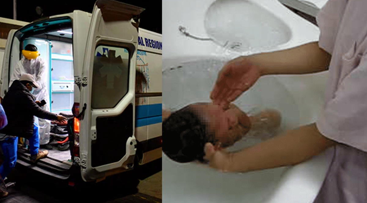 Mujer falleció mientras bañaba a su hija: recibió una descarga eléctrica Una mujer que iba a bañar a su hija de tres años murió en un trágico incidente, pues al ajustar la temperatura de la ducha recibió una descarga eléctrica.
