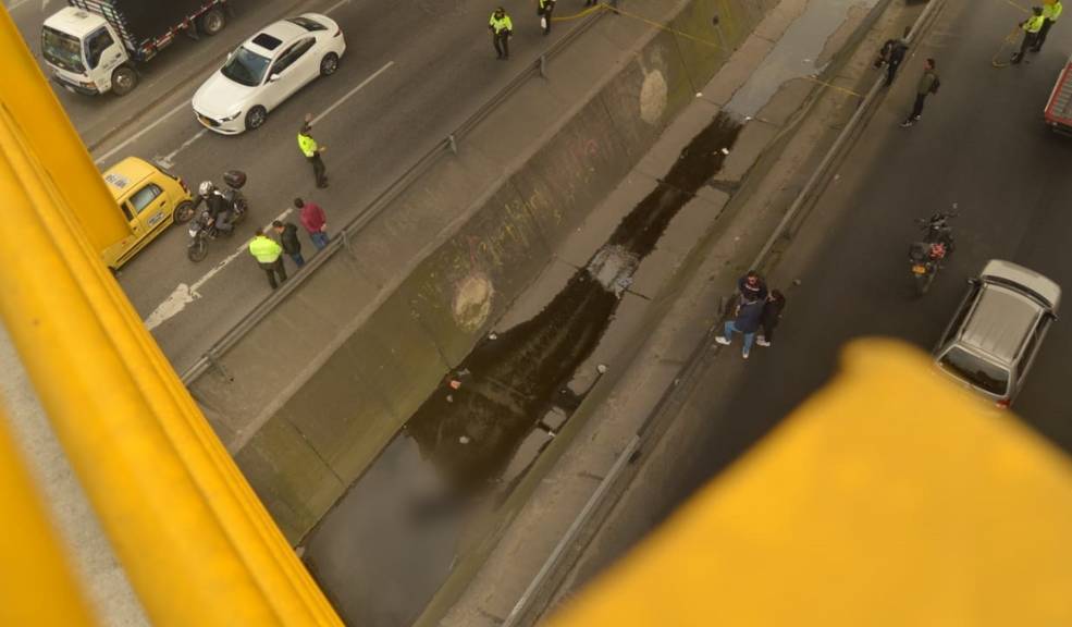 Cuerpo hallado en caño de la Boyacá La mañana de ayer transeúntes y peatones que transitaban sobre la Avenida Boyacá en su cruce con la Calle 63, se encontraron con una lamentable escena; en el caño que separa los carriles de la Avenida Boyacá se encontraba el cuerpo sin vida de un joven.