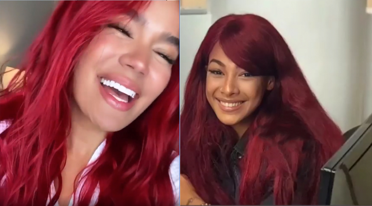 Yailin arremetió contra Karol G por su cambio de look Hace poco la cantante Karol G se despidió de su cabello azul que tanto la caracterizo durante largo tiempo.