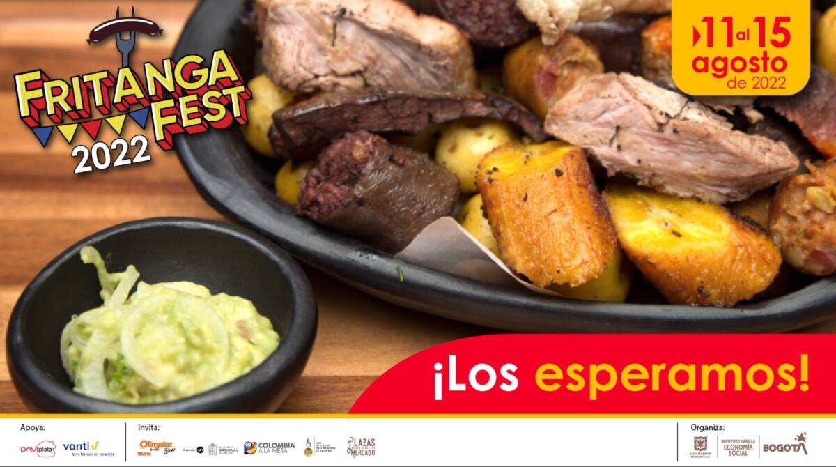 Deléitese con las mejores picadas de Bogotá en el Fritanga Fest 10 Deléitese con las mejores picadas de Bogotá en el Fritanga Fest Regresa el festival de gastronomía popular más grande de Bogotá; el Fritanga Fest 2022, que se realizará del 11 al 15 de agosto.