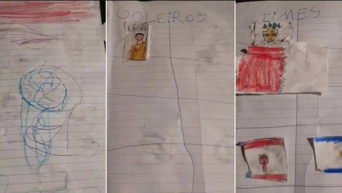 Niño hizo su propio álbum del Mundial porque no tenía plata para comprarlo La imaginación y la recursividad de un niño no tiene límites. Muestra de esto son las imágenes que hoy le dan la vuelta al mundo en redes sociales en las que se aprecian los dibujos de un pequeño en unas hojas de cuaderno, pues quiso recrear el álbum del Mundial Catar 2022.