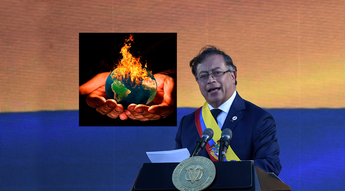 El cambio climático es una prioridad para el nuevo gobierno de Petro 6 El cambio climático es una prioridad para el nuevo gobierno de Petro El presidente de la República, Gustavo Petro Urrego, destacó que se debe buscar un modelo que sea sostenible económica, social y ambientalmente, para que el futuro verde sea posible.