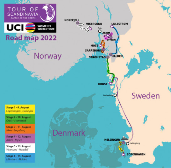 Así se podrá seguir el Tour de Escandinavia Femenino 1 Así se podrá seguir el Tour de Escandinavia Femenino Varias de las mejores ciclistas del mundo como las neerlandés Demi Vollering y Marianne Vos, y la danesa Cecilie Uttrup Ludwig, figuras en el reciente Tour de Francia Femenino, se reunirán esta semana en el norte de Europa para disputar el primer Tour de Escandinavia.