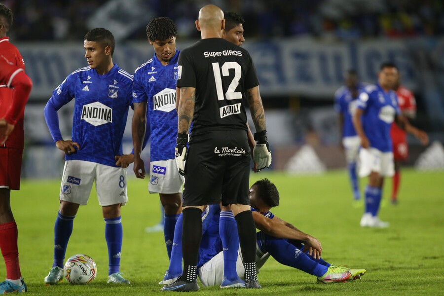 América le empató a Millos en el último minuto, en El Campín Este jueves se jugó en el estadio El Campín el clásico Millonarios vs América de Cali, que corresponde a la fecha 14 de la Liga BetPlay 2022-2.