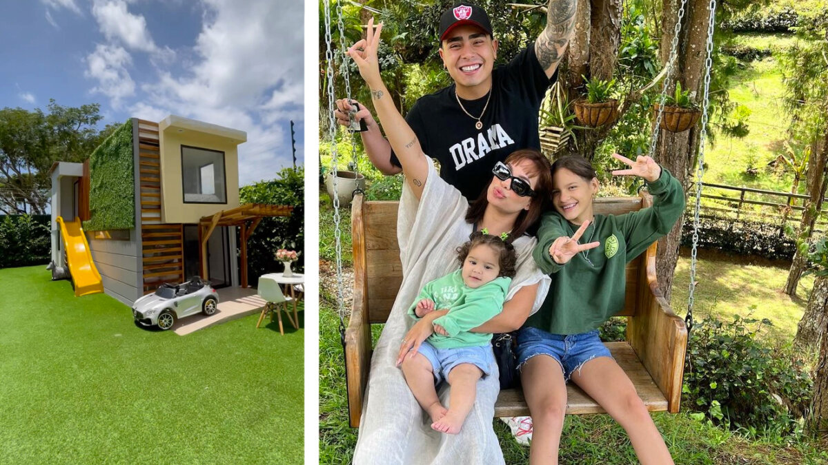 El costoso regalo que Felipe Saruma le dio a la hija de 'La Valdiri' Felipe Saruma siempre soñó con tener una casita cuando era pequeño, tanto así que con un montón de sábanas construía el espacio en el que jugaba. Esta fue la razón que lo motivó para darle un lujoso regalo la bebé de su esposas Andrea Valdiri a quien considera su propia hija.