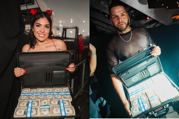 Karol G le regaló una millonada a fanático en pleno concierto 2 Karol G le regaló una millonada a fanático en pleno concierto La cantante paisa Karol G sorprendió a sus seguidores al regalarle una millonada a un fan en uno de sus recientes conciertos, en medio de su gira ‘Strip Love Tour’.