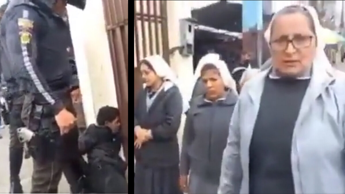Monjas no se dejaron robar y atraparon a los bandidos Valientes monjas se enfrentaron a los pillos que se metieron a su convento para llevarse los objetos de valor. Las religiosas lograron atrapar a dos de los cinco bandidos.