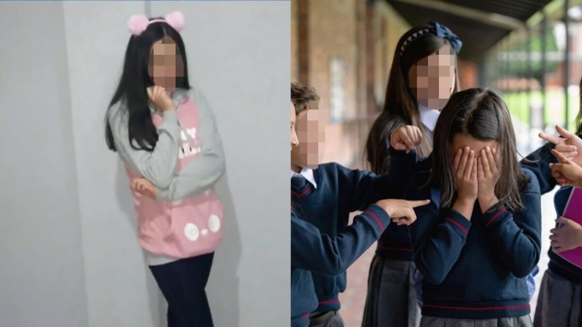 Niña en Ciudad Bolívar se suicidó por bullying en el colegio “Dos meses antes del suceso, la niña empezó una serie de cambios de comportamientos que no era normal. A ella le gustaba bailar mucho, le gustaba el grupo K-pop de BTS y ella hacía sus coreografías, de un momento a otro dejó de hacer eso y empezó a dormir demasiado, la vi demasiado triste, y empezamos a indagar con el papá qué había pasado”, contó Yuli Marroquín.