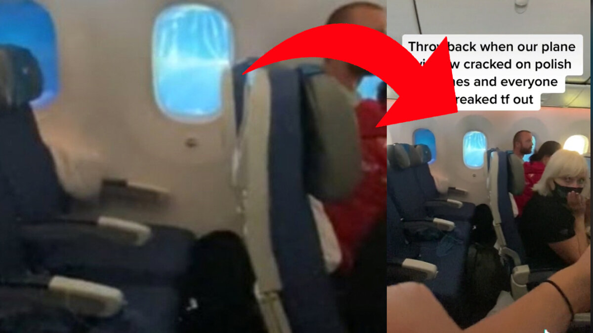 Pánico en pleno vuelo: ventana del avión se rompió Momentos de pánico vivieron los pasajeros de un avión, que viajaba desde Varsovia (Polonia), hasta el aeropuerto JFK de Nueva York (EE. UU.), cuando en pleno vuelo una de las ventanas se rompió. Los hechos quedaron grabados en un video que fue compartido por un usuario en TikTok.