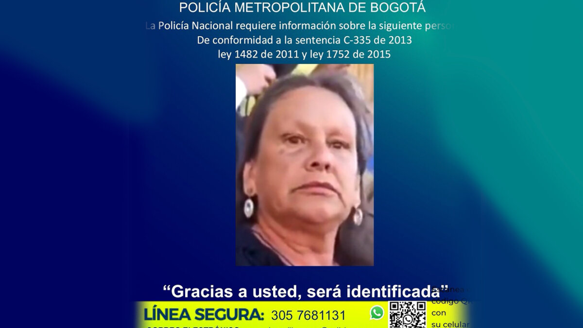 Policía busca a mujer que lanzó insultos racistas La Policía publicó este martes un cartel con el rostro de la mujer que durante las manifestaciones de este lunes 26 de septiembre, arremetió contra la vicepresidenta, Francia Márquez, llamándola "simio".
