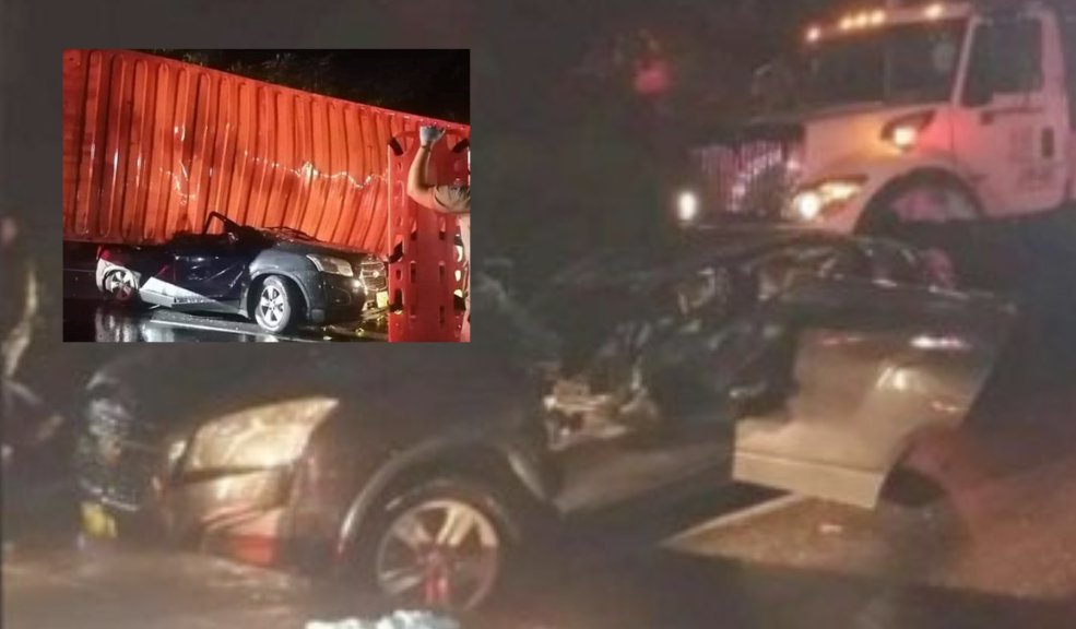 Milagro en medio de la tragedia, una mujer y su hijo sobrevivieron a grave accidente 5 Milagro en medio de la tragedia, una mujer y su hijo sobrevivieron a grave accidente Un fatal accidente se registró en el kilómetro 7 de la vía que conduce de Bogotá a Ibagué, en el que un camión se volcó y cayó encima de un carro donde viajaban 5 personas, dos de ellas sobrevivieron de milagro.
