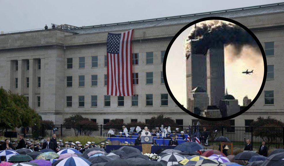 EE. UU. honra la memoria de víctimas del 11-S, a 21 años de los atentados 8 EE. UU. honra la memoria de víctimas del 11-S, a 21 años de los atentados Entre el público, la vicepresidenta Kamala Harris escuchó la larga lista de nombres de víctimas. Biden participó en otra ceremonia, en el Pentágono.