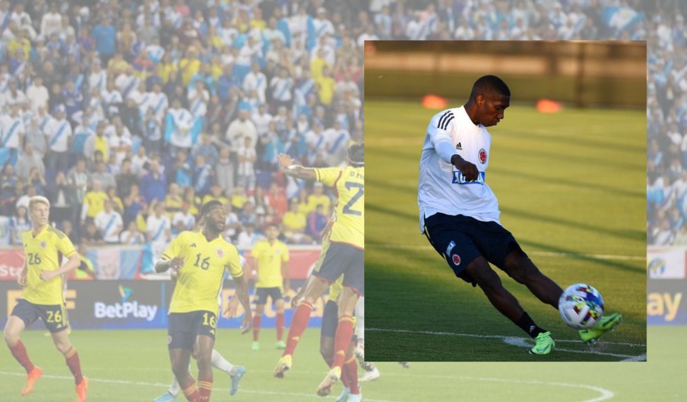 Terminó la goleada: Yaser Asprilla anotó el cuarto Este sábado se jugó un amistoso entre la ‘tricolor’ y el equipo de Guatemala, en el estadio Red Bull Arena, Estados Unidos.