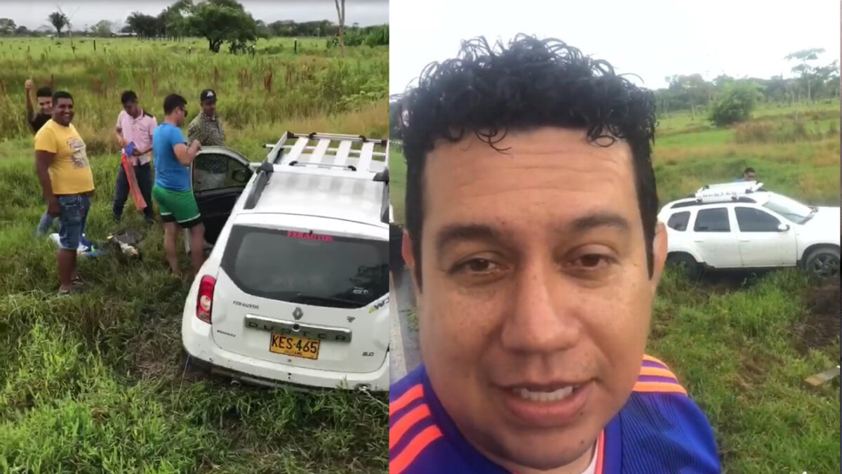 'Piroberta' de Sábados Felices se accidentó en Arauca 9 'Piroberta' de Sábados Felices se accidentó en Arauca El reconocido humorista de Sábados Felices 'Piroberta', sufrió un accidente mientras se dirigía al aeropuerto de Arauca.