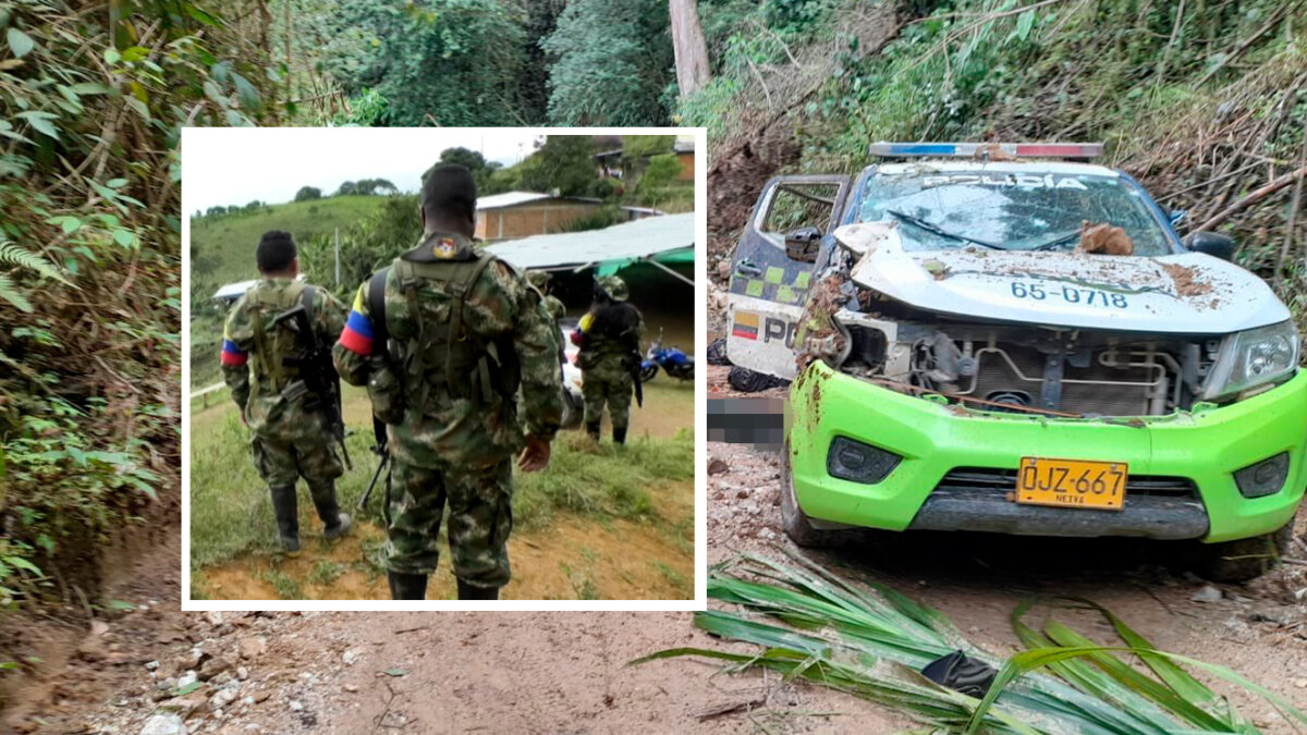 La 'Dagoberto Ramos', presunta responsable del atentado en Huila 2 La 'Dagoberto Ramos', presunta responsable del atentado en Huila Pasadas las 2:30 de la tarde del pasado viernes, un artefacto explosivo detonó al paso de una camioneta de la Policía en la vereda Corozal en el departamento del Huila dejando siete uniformados muertos y un herido. Las Disidencias de las Farc, según el Gobierno, serían las responsables del ataque.