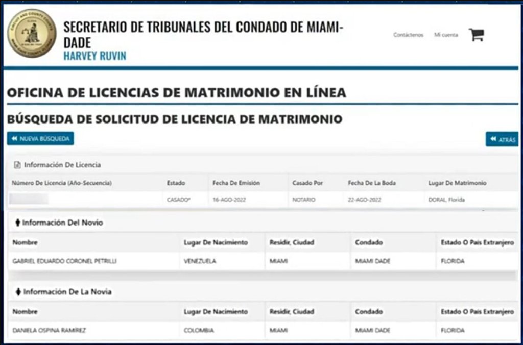 ¿Daniela Ospina y Gabriel se casaron a escondidas? Desde que se conoció el compromiso entre Daniela Ospina y el actor Gabriel Coronel, la pareja ha estado en el ojo de los principales medios de comunicación, pues todos están pendientes de cuándo será que la modelo y empresaria dará el sí en el altar.