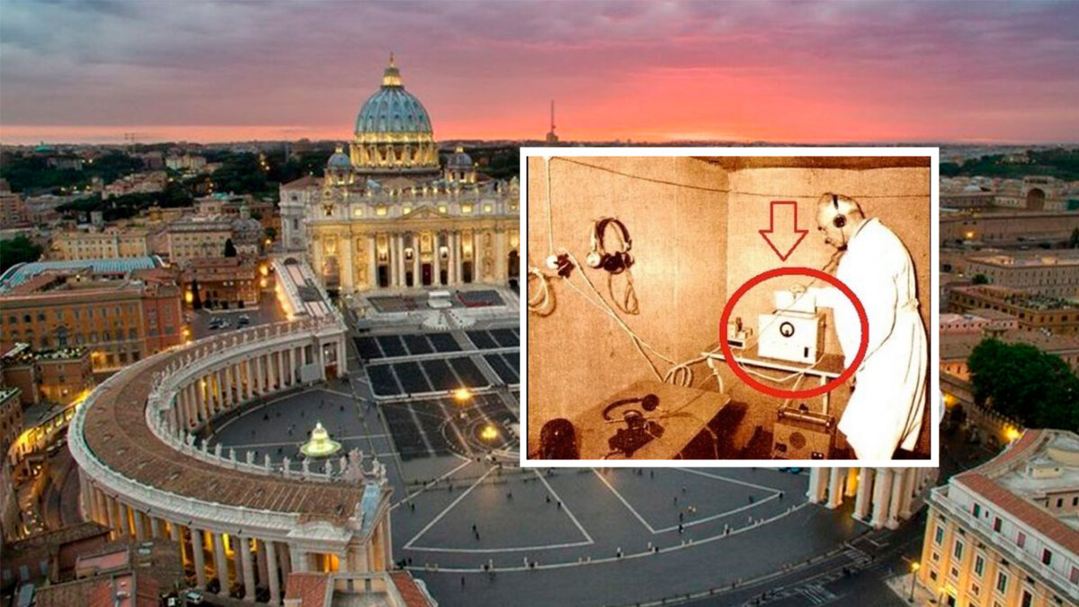 ¿El Vaticano esconde máquina del tiempo? El Vaticano es considerado como el recinto más importante y sagrado para la Iglesia Católica, el cual guarda miles de secretos de todos los tiempos; pero hay uno que llama especialmente la atención de los conspiradores y es el cronovisor, un dispositivo que supuestamente fue creado por el sacerdote italiano Pellegrino Ernetti.