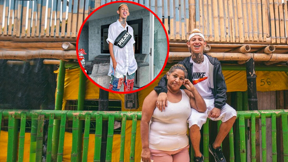 Mientras 'La Liendra' vive en El Poblado, su mamá sigue en un cambuche 9 Mientras 'La Liendra' vive en El Poblado, su mamá sigue en un cambuche Pero no se alarmen, pues no es porque 'La Liendra' sea un chichipato con su propia progenitora, ni mucho menos, sino porque ella se rehúsa a abandonar sus raíces y lo que construyó con sus propias manos.