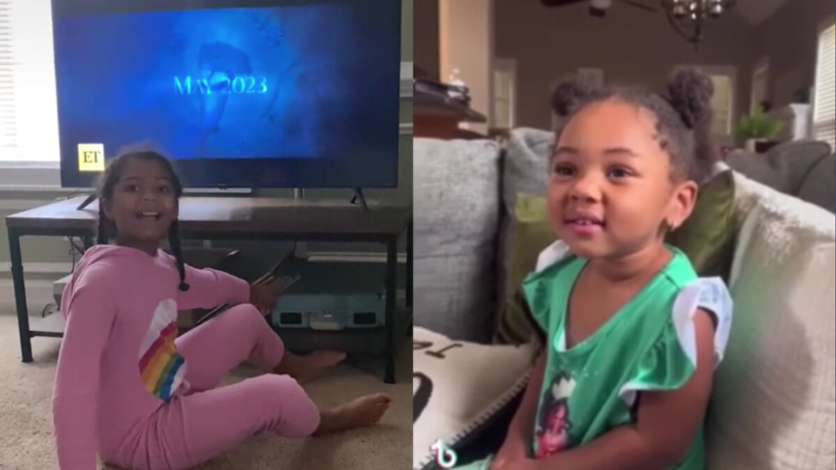 La reacción de varias niñas luego de ver el tráiler de 'La Sirenita' 5 La reacción de varias niñas luego de ver el tráiler de 'La Sirenita' El trailer del live action de la película de Disney 'La Sirenita' ha causado revuelo, pues algunas personas afirmaron no estar de acuerdo con que la protagonista Ariel, la intérprete una mujer afro.
