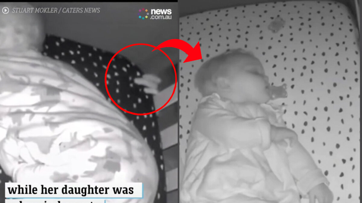 Aterrador video: captan mano de un fantasma en la cuna de una bebé 5 Aterrador video: captan mano de un fantasma en la cuna de una bebé Como si se tratara de una película de terror, una pequeña bebé por poco es alcanzada por las garras de un ente de otro plano.