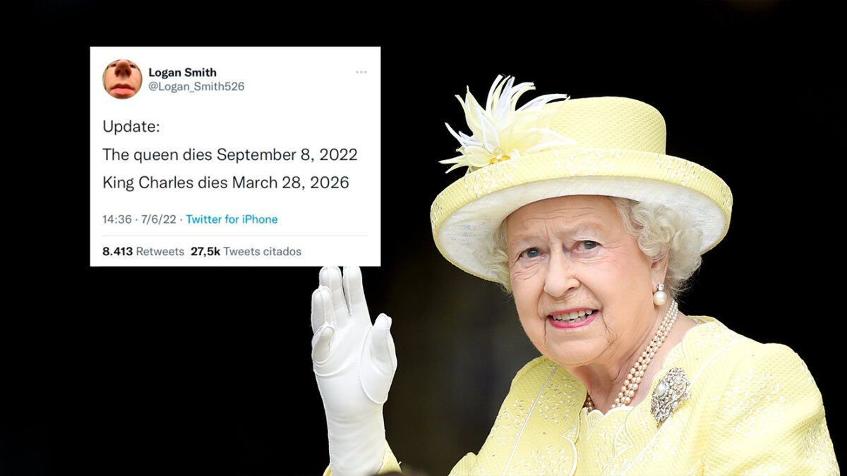 Así fue como un tuitero predijo el día de la muerte de la reina Isabel II 2 Así fue como un tuitero predijo el día de la muerte de la reina Isabel II Un usuario en Twitter predijo la fecha en que la reina Isabel II iba a morir, además, dijo que la muerte del rey Carlos III será el 28 de marzo de 2026.