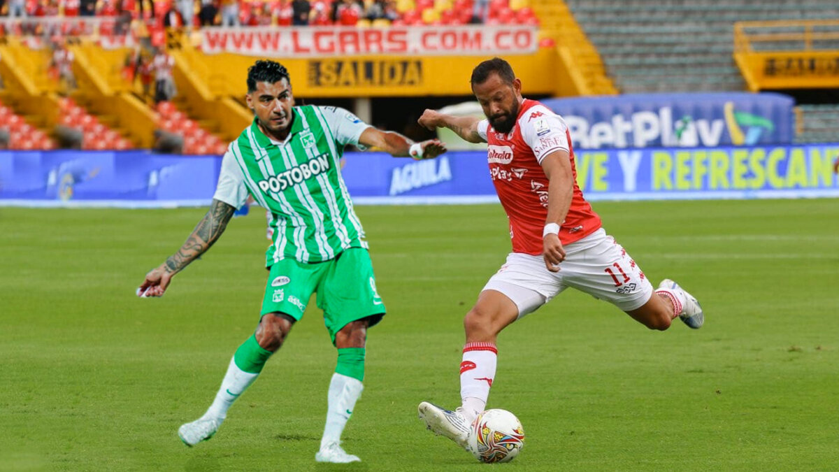¡Partidazo! Santa Fe y Nacional se miden en El Campín 7 ¡Partidazo! Santa Fe y Nacional se miden en El Campín Un señor clásico se disputará esta noche (8:00 p.m.) en el estadio El Campín. Independiente Santa Fe enfrentará a Nacional en duelo correspondiente a la fecha 13 de la Liga.