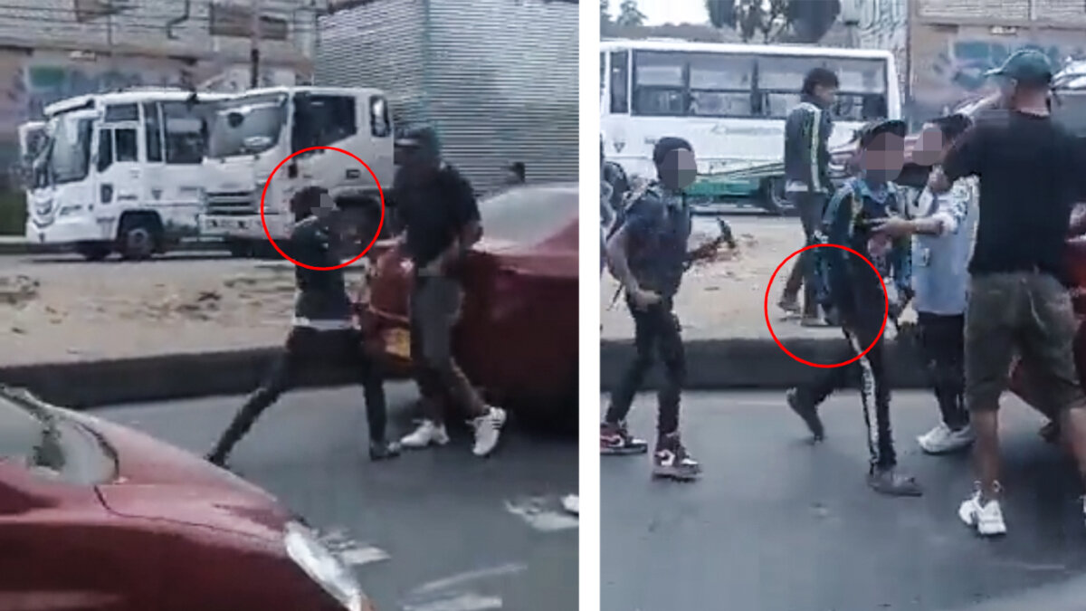 Niños atacaron con cuchillo a conductor por no dejar que le limpiaran los vidrios Con cuchillos y palos, tres niños atacaron a un conductor por no dejar que le limpiaran los vidrios de su carro. Los menores, con la piedra afuera, arremetieron contra el hombre en una de las calles del municipio de Soacha, Cundinamarca.