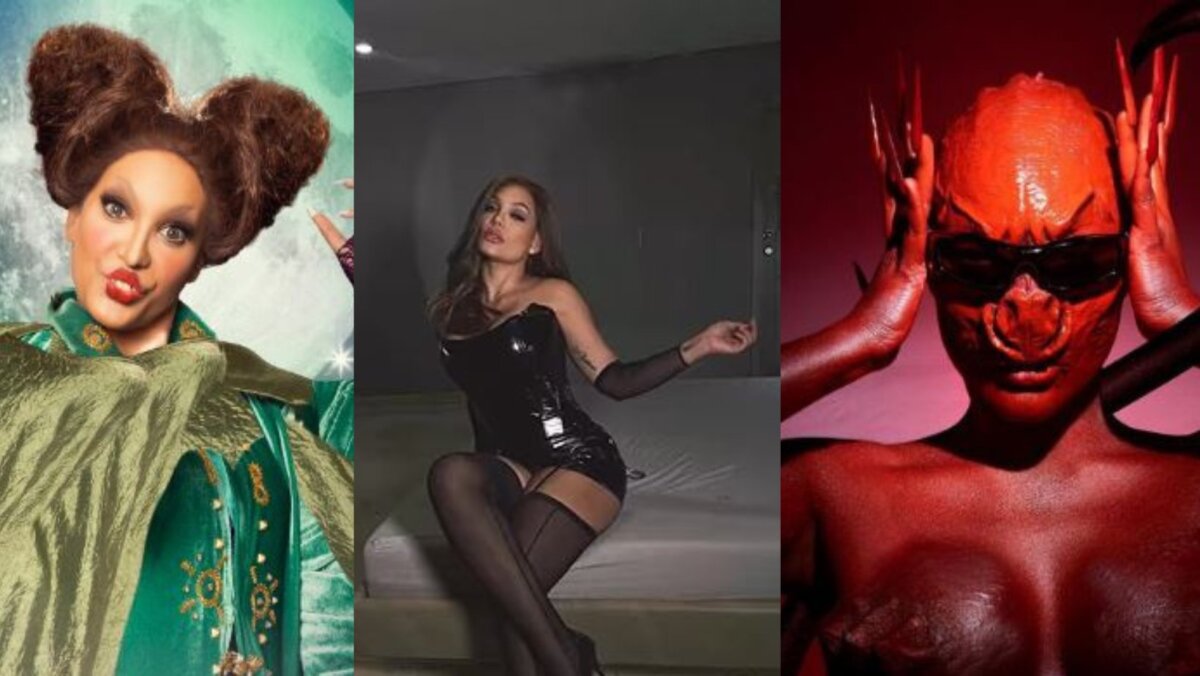 Top 10 de los famosos que se fajaron con su disfraz de Halloween Durante el fin de semana las redes sociales se inundaron de fotos con atuendos llamativos y muy elaborados, tanto así que algunos usaron más de un disfraz para festejar por lo alto la noche de las brujas.
