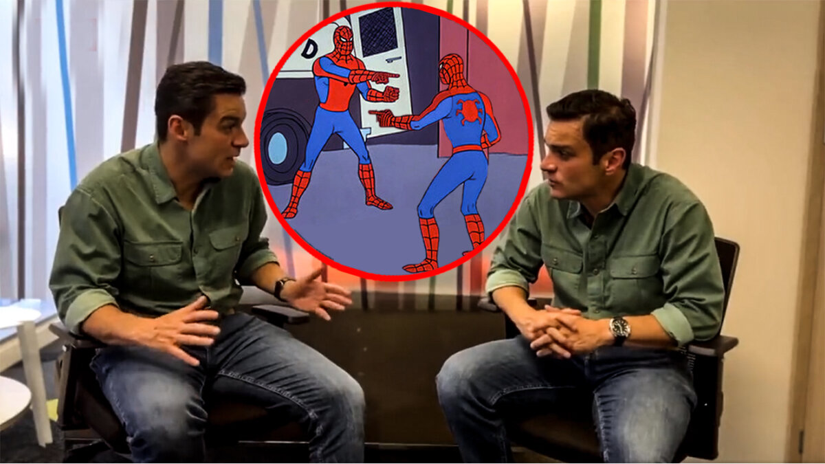 Con memes se burlan de Juan Diego Alvira por auto-entrevistarse 9 Con memes se burlan de Juan Diego Alvira por auto-entrevistarse Como era de esperarse, los comentarios y memes burlándose de Juan Diego Alvira no se hicieron esperar, lo que lo convirtió en tendencia a nivel nacional en Twitter. A continuación le mostramos los más llamativos.