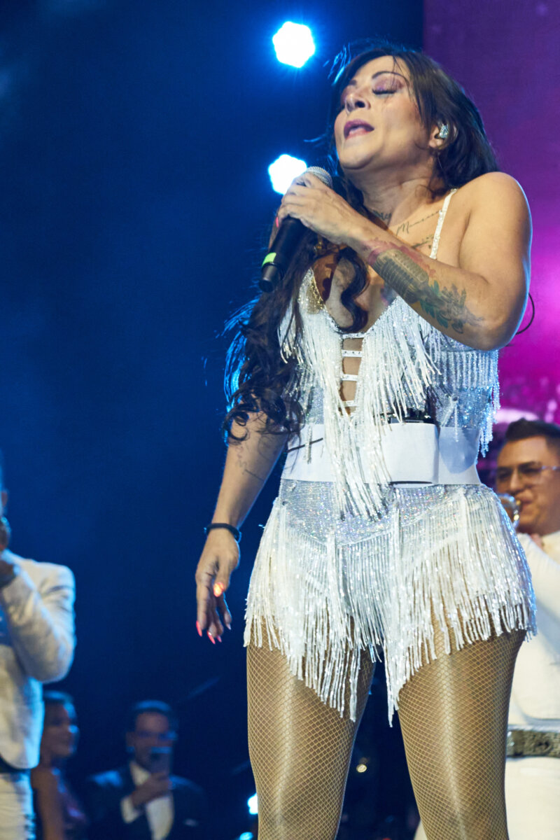 Las fotos que confirmarían que Marbelle está embarazada Con barriguita apareció la cantante de tecnocarrilera Marbelle en los premios Latin Music Awards 2022, que se llevaron a cabo este miércoles en el Movistar Arena, y los rumores sobre su embarazo aumentaron.