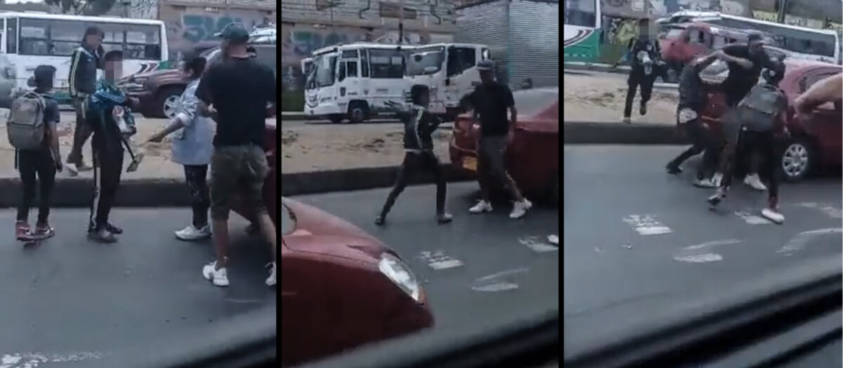 Niños atacaron con cuchillo a conductor por no dejar que le limpiaran los vidrios Con cuchillos y palos, tres niños atacaron a un conductor por no dejar que le limpiaran los vidrios de su carro. Los menores, con la piedra afuera, arremetieron contra el hombre en una de las calles del municipio de Soacha, Cundinamarca.
