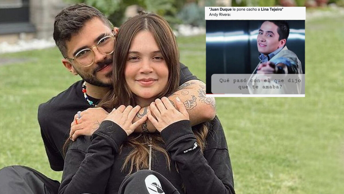 No perdonan ni una: le llueven memes a Juan Duque y Lina Tejeiro por su ruptura Las redes sociales no perdonan a nadie y menos a los artistas que están bajo la mira de todos. Es por eso que tras confirmarse la separación de la actriz Lina Tejeiro y el cantante Juan Duque los internautas les han sacado varios memes divertidos y graciosos.