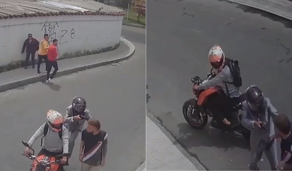 Con traje de corbata, pillos atemorizan a ciudadanos en Kennedy 5 Con traje de corbata, pillos atemorizan a ciudadanos en Kennedy Ladrón con traje de corbata, atemoriza a los ciudadanos del barrio Marsella, localidad de Kennedy, pues al no levantar sospecha por su vestimenta, le está resultando más fácil acechar a su víctimas junto a su cómplice.