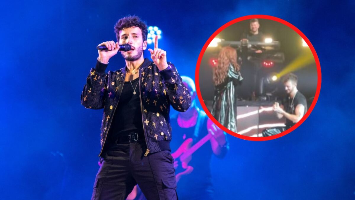 Propuesta de matrimonio en el concierto de Sebastián Yatra se robó el show 7 Propuesta de matrimonio en el concierto de Sebastián Yatra se robó el show Este viernes, 28 de octubre, se armó tremenda farra en el Movistar Arena, con la esperada presentación del cantante de música urbana Sebastián Yatra.