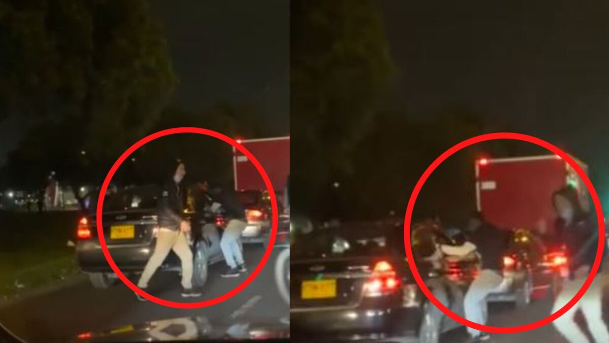 Regresaron los 'rompevidrios': hicieron violento robo en pleno trancón 5 Regresaron los 'rompevidrios': hicieron violento robo en pleno trancón Este lunes los criminales salieron a hacer de las suyas en las calles de Bogotá. En las horas de la noche, los llamados ‘rompevidrios’, aprovecharon el trancón de la avenida Boyacá con calle 13, cerca del Centro Comercial Edén, en la localidad de Kennedy, para hacer un violento robo a un carro particular.