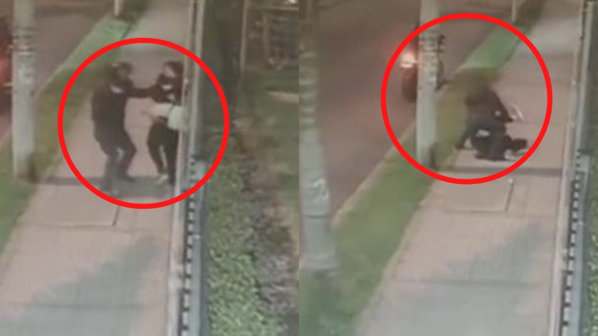 Violento atraco en Suba: mujer fue golpeada y apuñalada por motoladrones Los pillos siguen haciendo de las suyas y madrugan a atracar en las calles de Bogotá. En la localidad de Suba, unos motoladrones asaltaron de manera violenta a una mujer de 28 años cuando salía a trabajar.