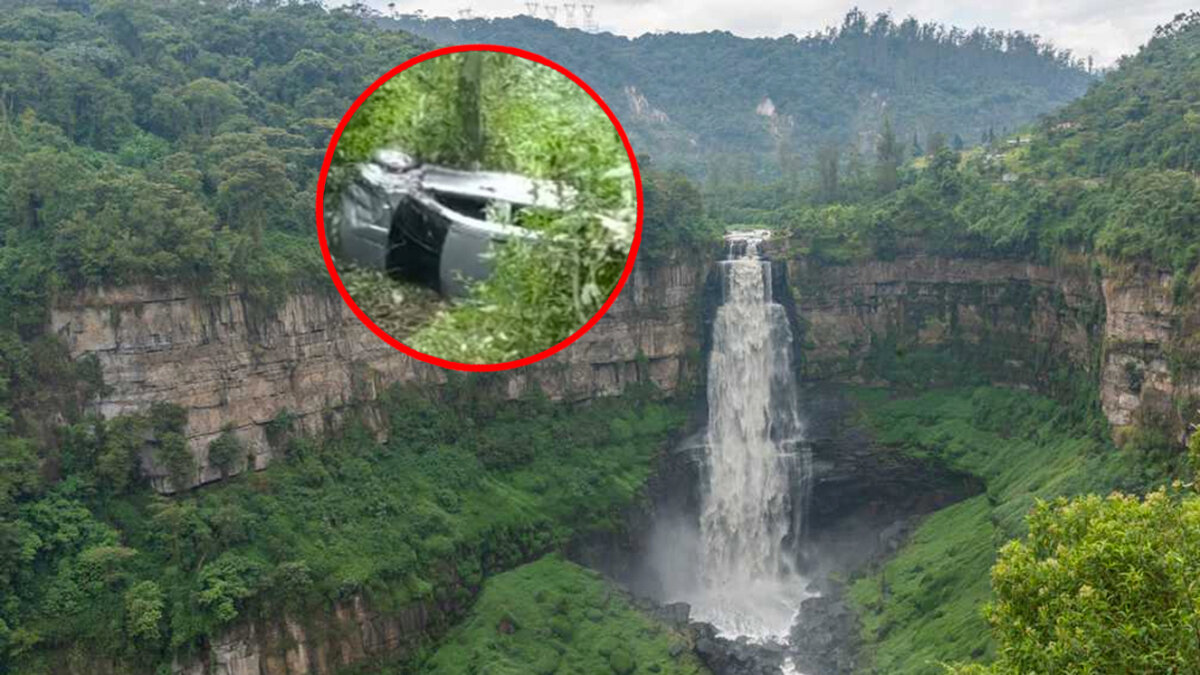 Cuatro personas quedaron heridas en nuevo accidente en el Salto del Tequendama  Este sábado primero de octubre se presentó un nuevo accidente de tránsito que por poco termina en tragedia.
