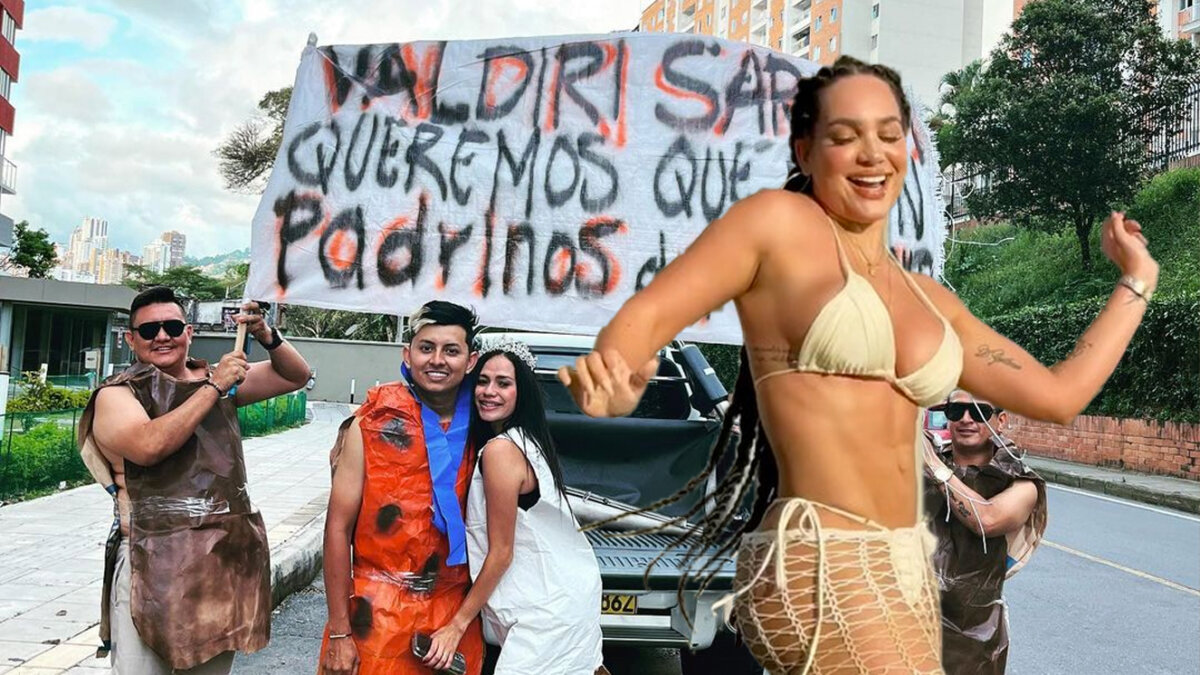 El desplante que 'La Valdiri' le hizo a dos de sus fanáticos 2 El desplante que 'La Valdiri' le hizo a dos de sus fanáticos Ante la alegre noticia que anunciaron en sus redes sociales, a los dos se les ocurrió emprender un viaje como “mochileros” desde su ciudad (Bucaramanga) hasta Barranquilla, con la ambiciosa tarea de llegar a la casa de Valdiri y Saruma para proponerles que fueran sus padrinos de boda.