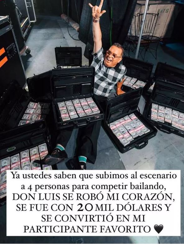 ¡Se robó el show! Ganó millonaria suma de dinero por bailar con Karol G Un hombre de 70 años se robó el show en dos de los conciertos que ha tenido la cantante Karol G durante el fin de semana por los Estados Unidos. La artista que se encuentra en su gira 'Strip Love Tour', tuvo como invitado especial a este hombre que bailó junto a ella y se terminó llevando una millonaria suma de dinero.