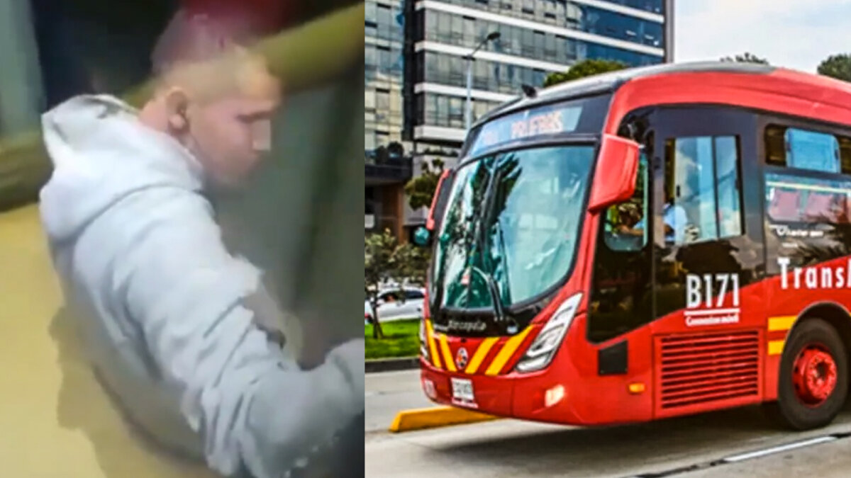 TM demandará a sujeto que se lanzó de articulado en movimiento Luego de que se hiciera viral un video en el que aparece un sujeto lanzándose de un TransMilenio en movimiento, la empresa se pronunció y rechazó el acto del hombre de 25 años, quien milagrosamente sobrevivió.