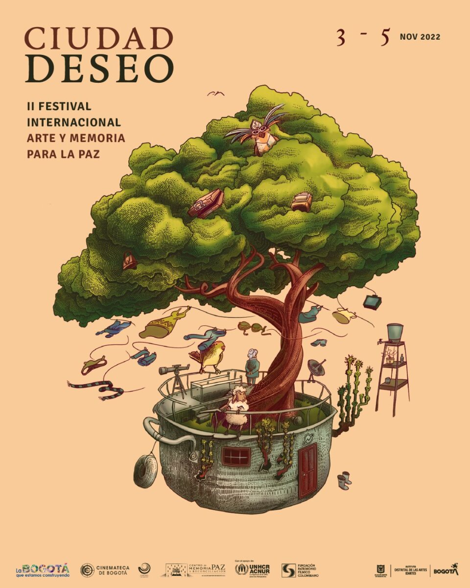 ¡Increible! Bogotá será el epicentro del arte para la paz Del 3 al 5 de noviembre Bogotá será la sede de la segunda edición del Festival Internacional Arte y Memoria para la Paz.