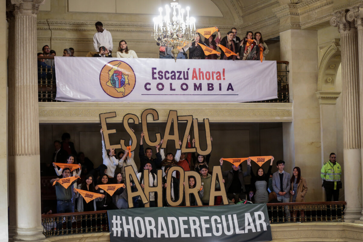 Presidente Petro sanciona acuerdo de Escazú El presidente de la República, Gustavo Petro, sancionó el acuerdo de Escazú que fortalece la protección a defensores ambientales, así como de pueblos étnicos y contribuye a la prevención de conflictos sociales y ambientales.