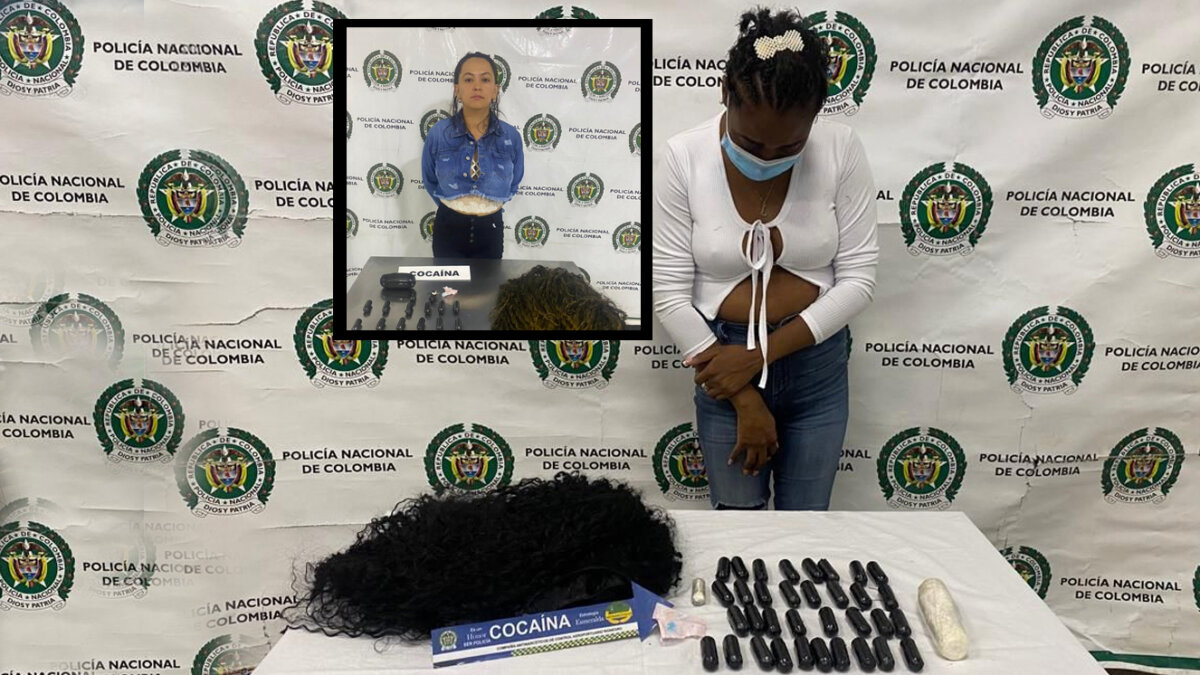 Capturan a colombianas que pretendían llevar droga en pelucas a España Al parecer la creatividad de los delincuentes colombianos no tiene límites, sin embargo, esto no ha sido un problema para las autoridades aeroportuarias, quienes han logrado desenmascarar a cientos de personas que pretenden sacar del país droga camuflada.