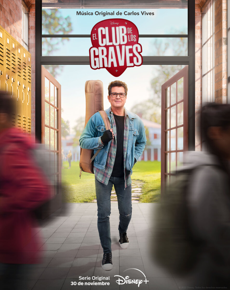 Carlos Vives lanza la primera canción de su serie para Disney A semanas del estreno de 'El club de los graves', la serie que marca el regreso a la actuación de Carlos Vives, el artista samario lanzó la primera canción de esta producción de Disney.